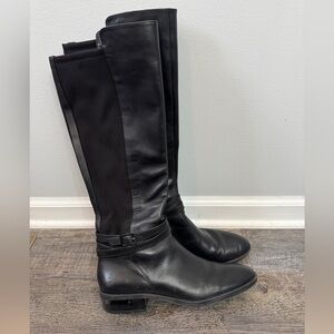 Pardina Vince Camuto Knee High Riding Boots Leather